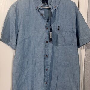 NWT Ben Sherman Light Blue Casual Button Down Shirt XL